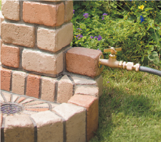 サークルタイプ立水栓 OPB-RS-1T-PA ニッコーエクステリア　nikko