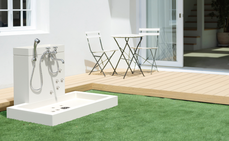 ニッコーエクステリア　ガーデンシンク　ブリックタイプ ガーデンシンク ショートタイプ レトロブリック ステンレス \u2013 ニッコー